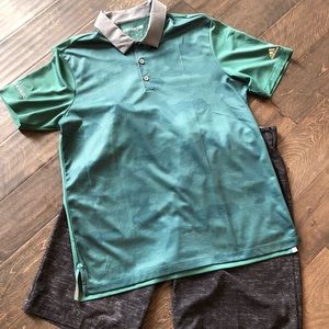 Men’s Adidas Climachill golf shirt